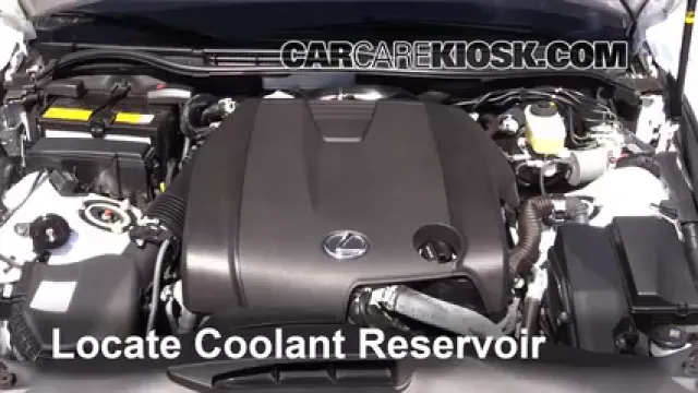 2014 Lexus IS250 2.5L V6 Antigel (Liquide de Refroidissement) Rincer Antigel